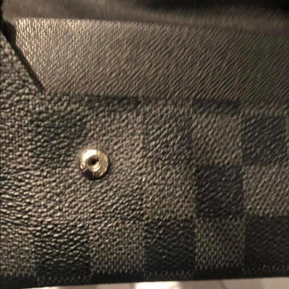 💯Authentic LV Portefeuille Long Modulo Damier Graphite Wallet +2 - Picture 14 of 16